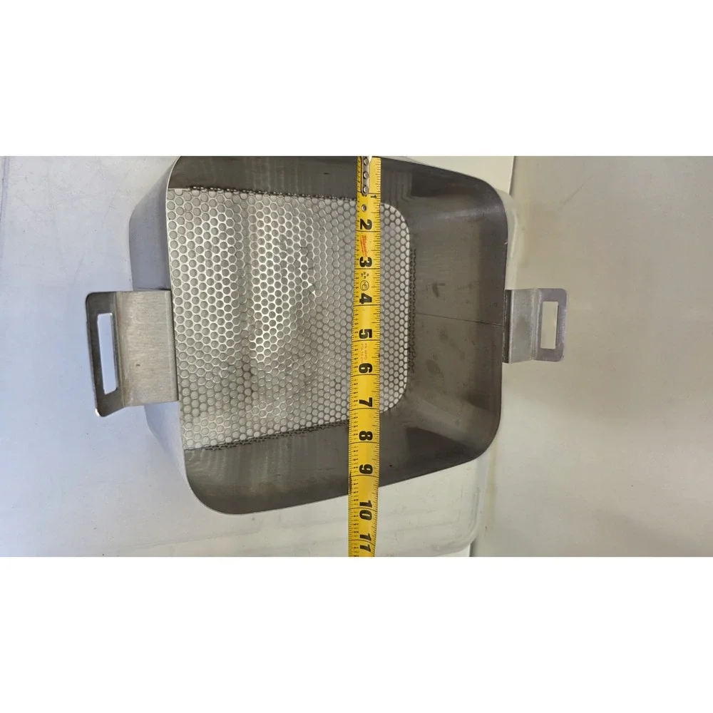 bath, sieve, basket.  Ultrasonic Cleaning Unit Accessories 6(7)x9.5x10.5